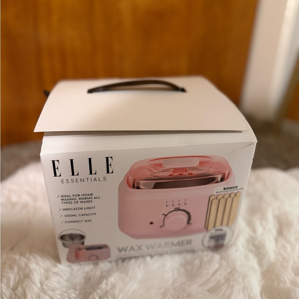 Elle Essentials Pink Wax Warmer